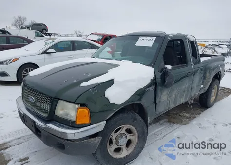2001 Ford Ranger из США, поврежденный, VIN 1A043012